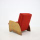 1960s Armchair convertible to Daybed, Czechoslovakia
