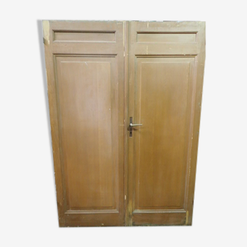 Double cupboard door fir 1900