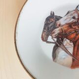 Empty pocket head of horses Limoges