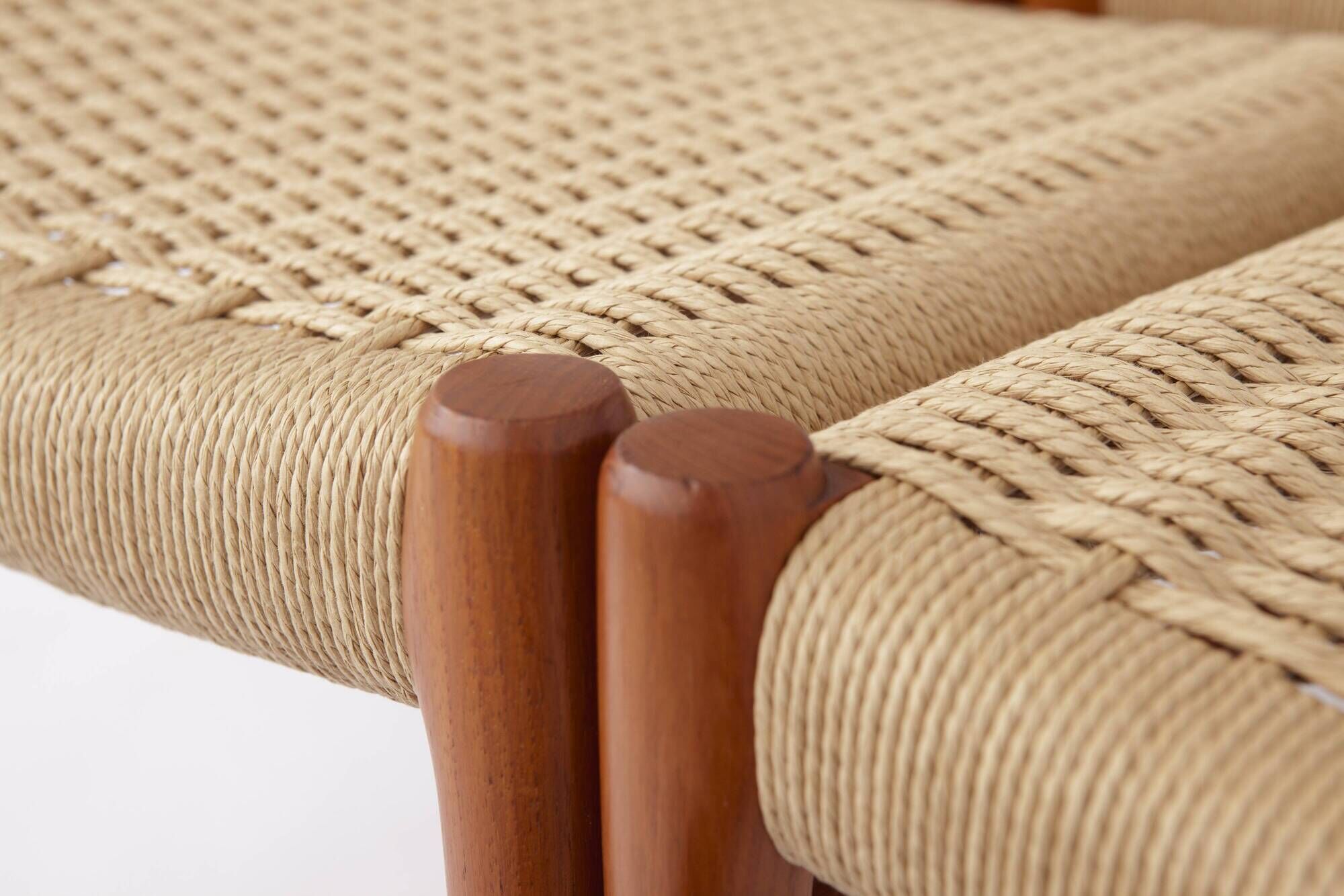 Set of 4 teak chairs by Niels Otto Moller model 75 for JL Moller