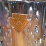 Vase in crystal of bohemia 1960/70