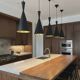 Lot de suspensions Tom Dixon Beat Tall — métal noir mat