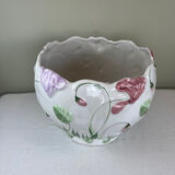 Important glazed ceramic cache pot