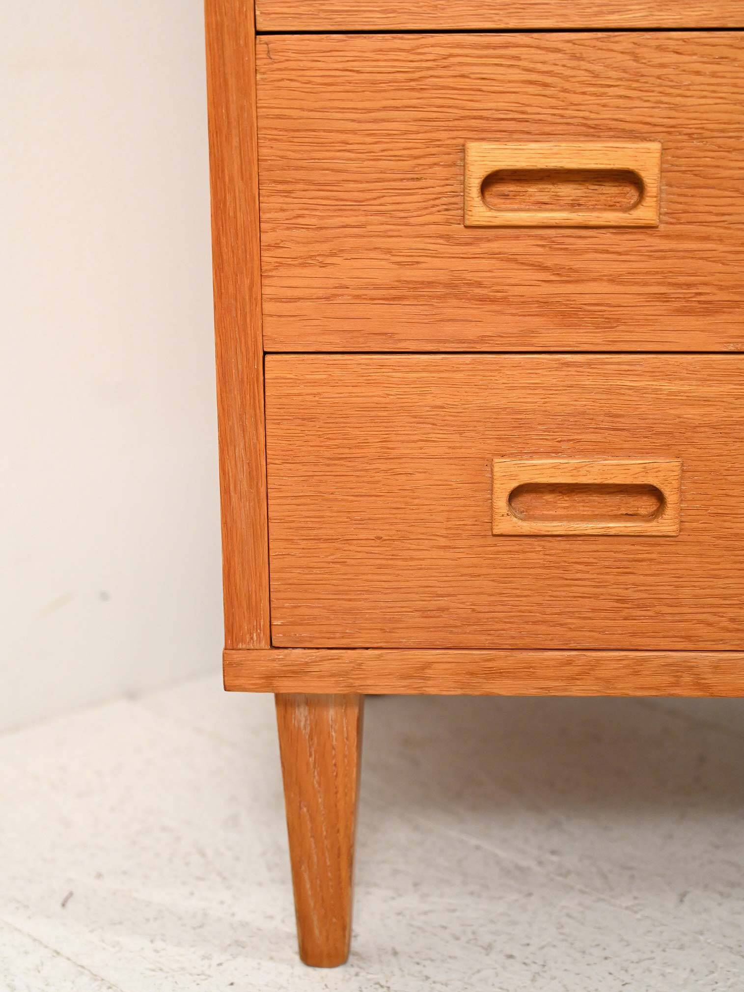Swedish oak chest of drawers by String Design AB