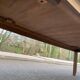 Renovated extendable farmhouse dining table in solid oak from the 19th century, 250-350.