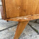 Vintage commode with tapered legs