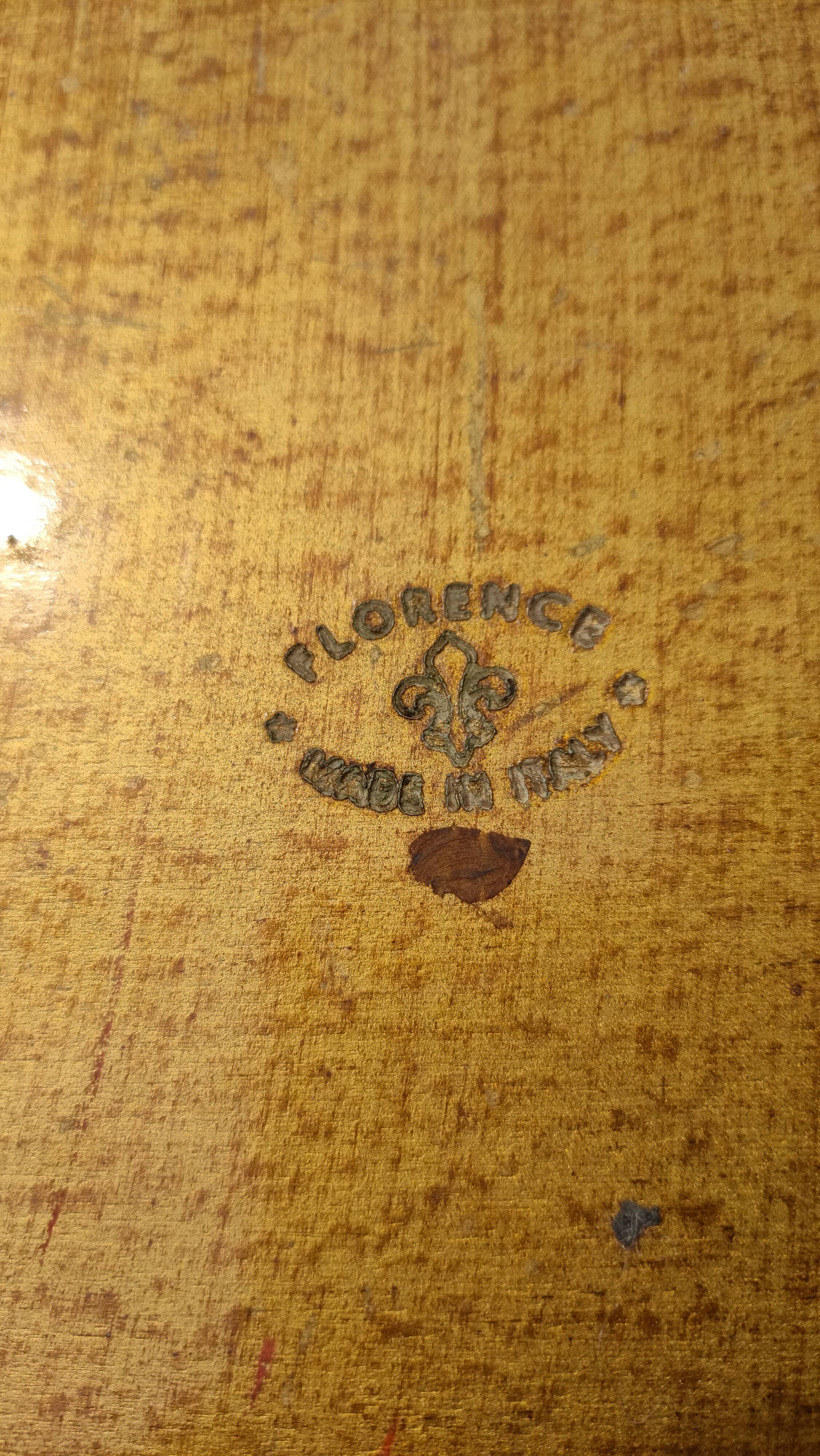 Florentine vintage tray