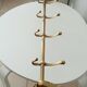 Coat rack in solid brass gilded 50s