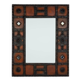 Vintage wall mirror by Palladio, Italy, 1960s