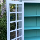 Vintage 1960s Parisian glass cabinet