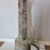 Jaan mobach, utrecht netherlands, large ceramic floor lamp 1960s