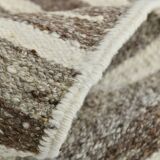 Vintage Ethnic Striped Kilim Runner Rug, 79x356Cm