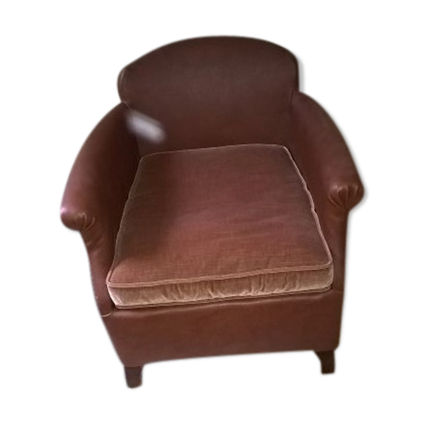 1950 leather armchair