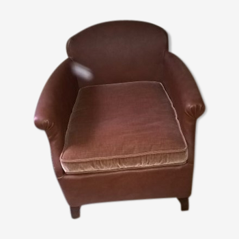 1950 leather armchair