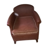 1950 leather armchair