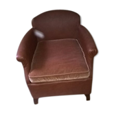 Fauteuil 1950 en cuir