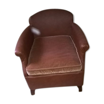 1950 leather armchair