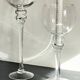 Duo of xl tealight holders in vintage crystal
