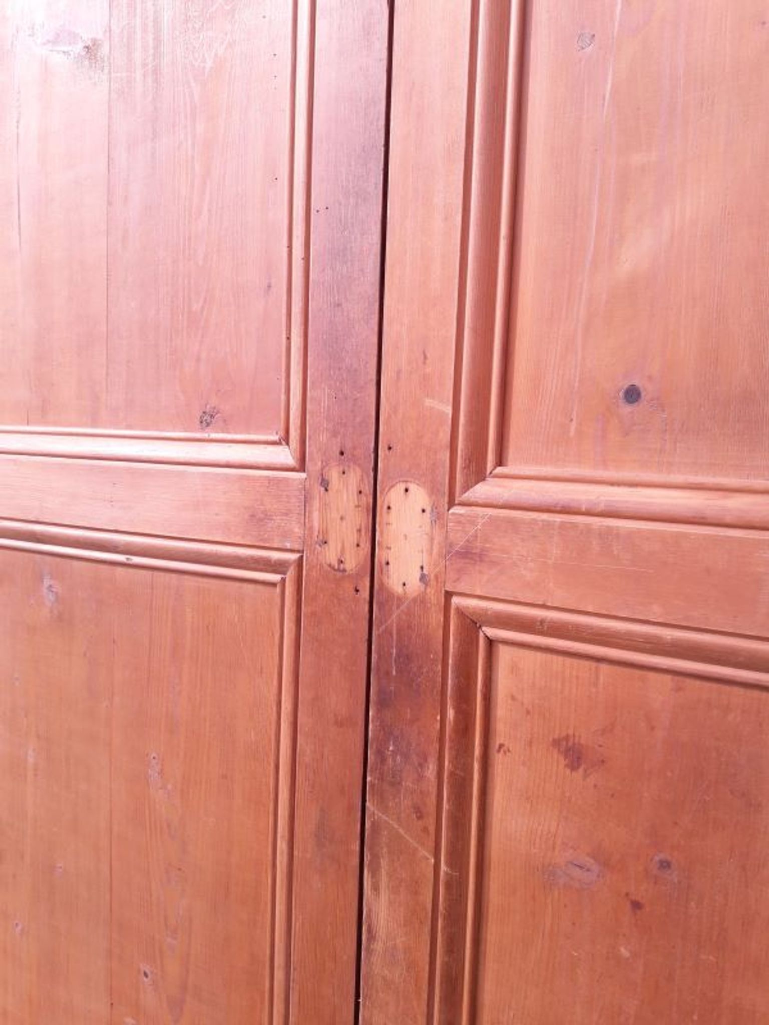 Paire de portes 248x129cm anciennes