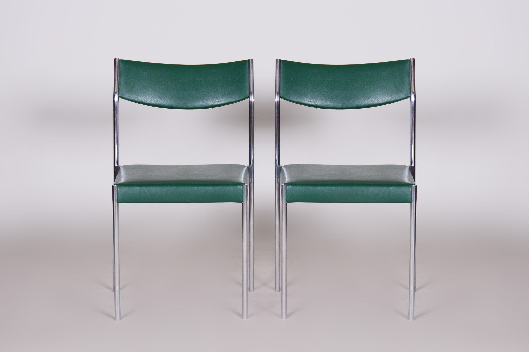 Four Mid Century Dining chairs - 1950s Central Europe