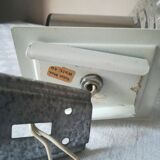 Wall light stainless steel and glass