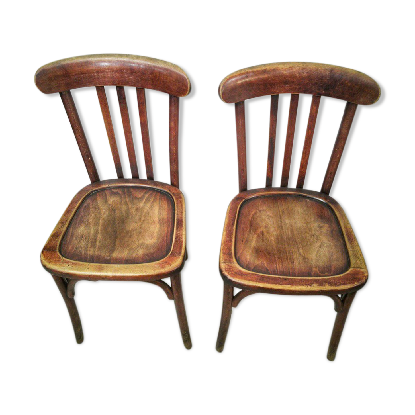 Pair of bistro chairs