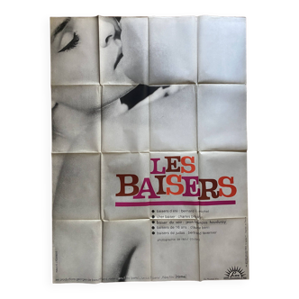 Original cinema poster "The Kisses" 120x160cm 1964