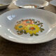 Set of 6 vintage porcelain plates