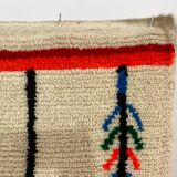 Handmade moroccan berber carpet 262 x 151 cm