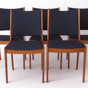 4 of 8 Johannes Andersen Dining Chairs | Danish Teak Mid-Century Design