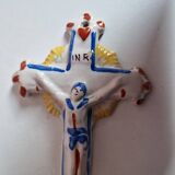 Bénitier faience XIXème siècle