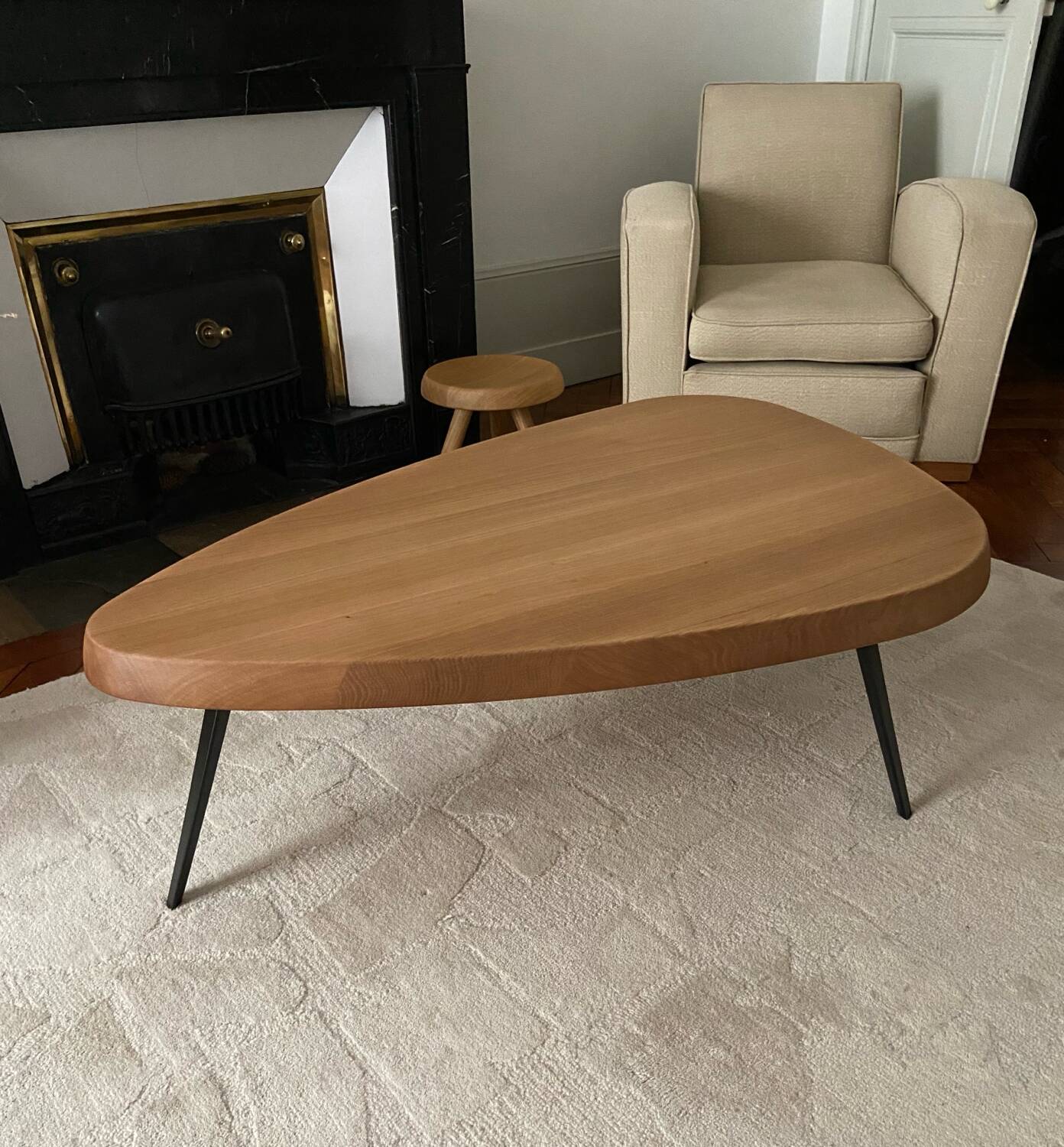“Mexico 527” coffee table by Charlotte Perriand (Cassina)