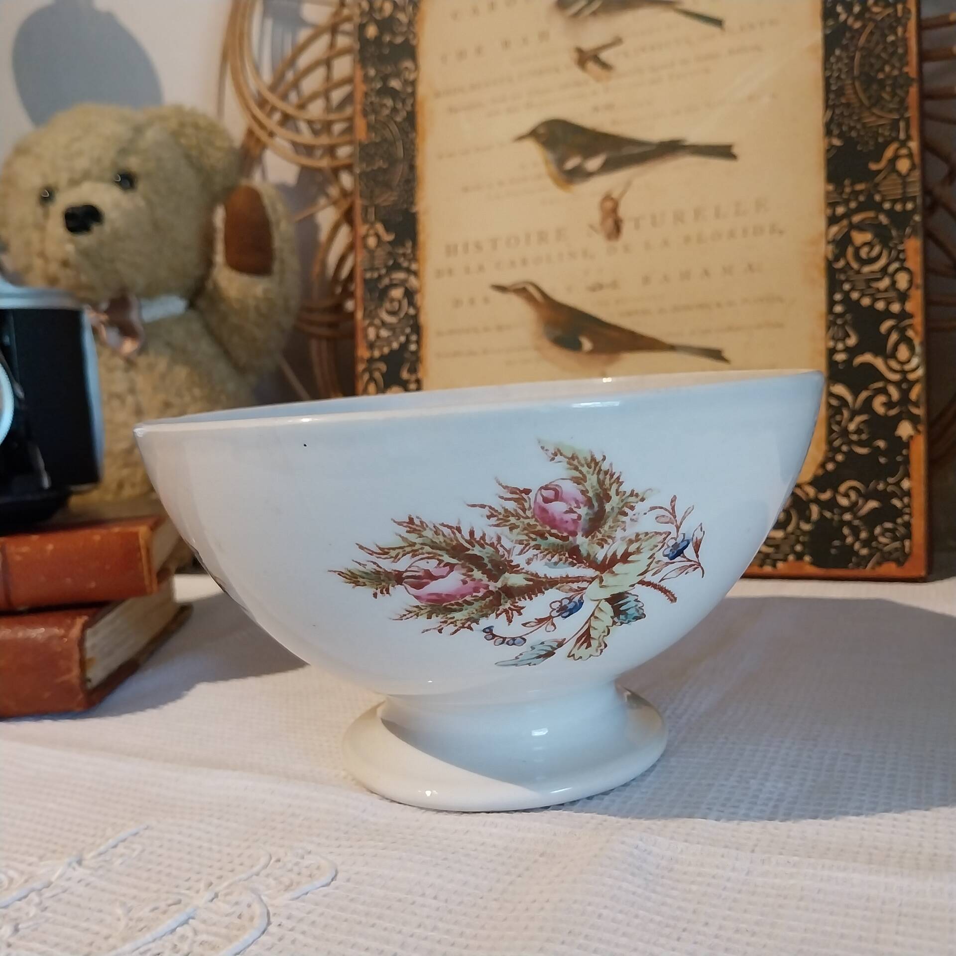 Old large bowl from grandmother Lunéville