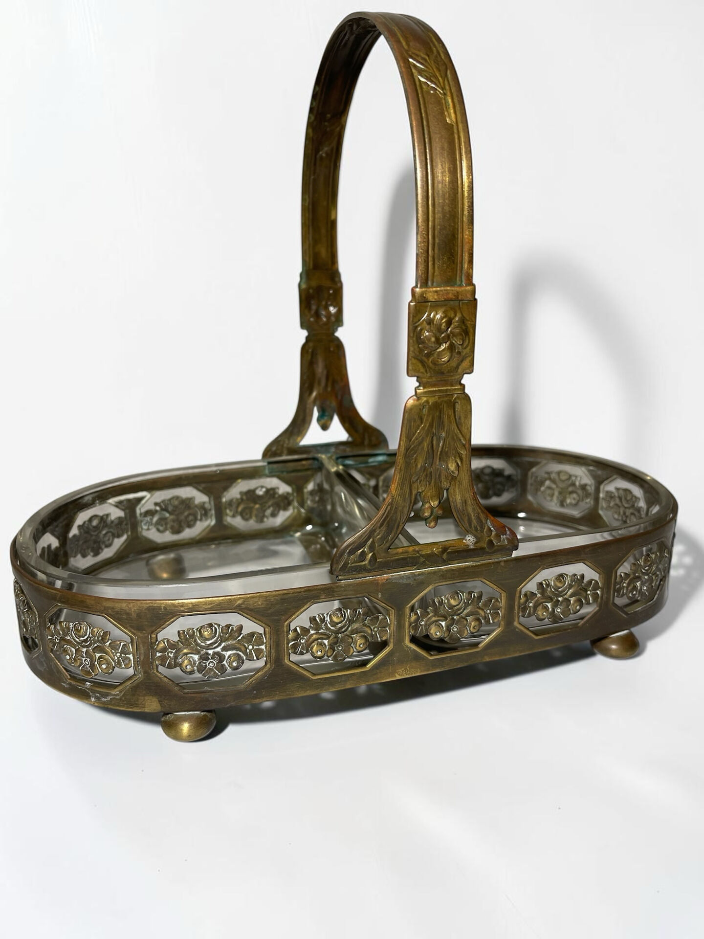 Antique Art Nouveau centrepiece