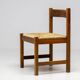 Set of four Torbecchia dining chairs by Giovanni Michelucci for Poltronova.