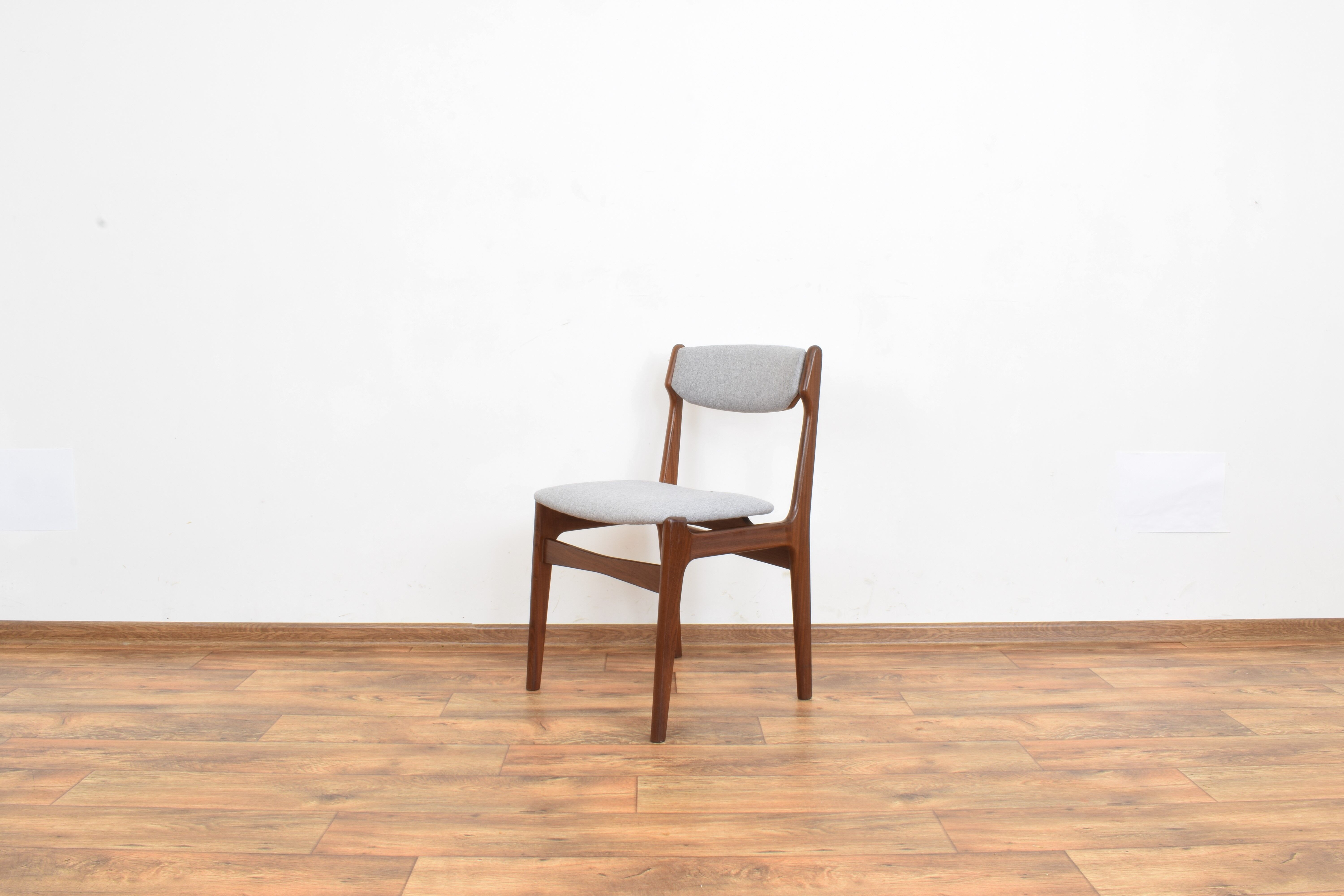Danish Teak Dining Chairs by Erik Buch, Set of 4