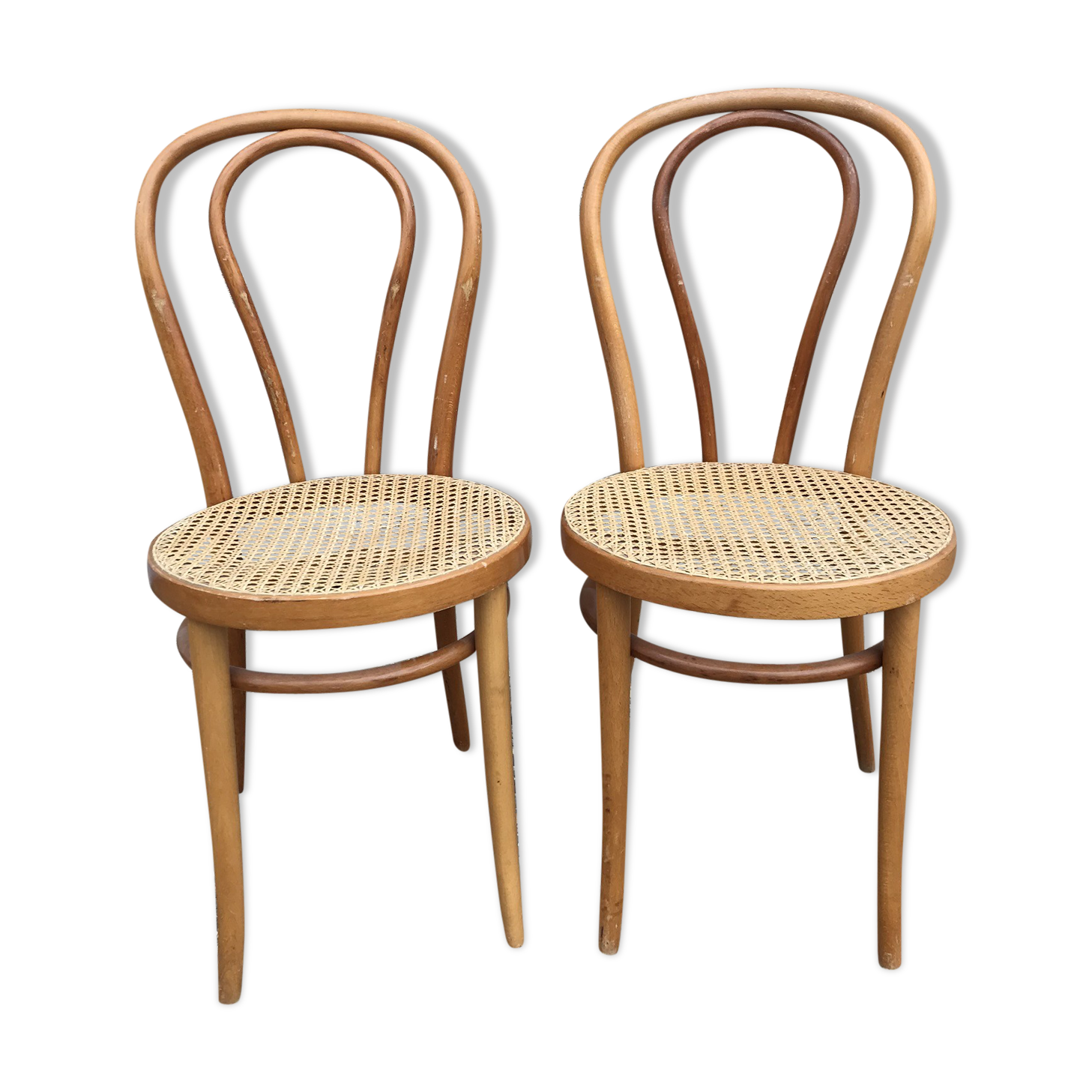 Pair of chairs bistro Thonet
