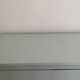 Old vintage children's water green wardrobe