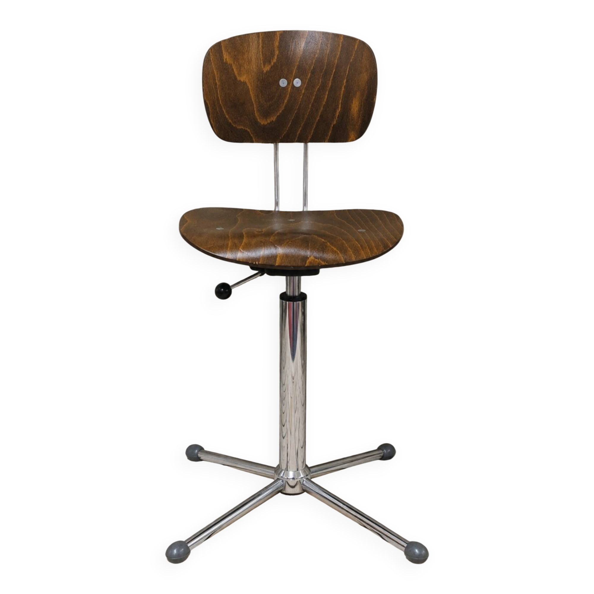 Tabouret SE 68 Egon Eiermann W-S Original-Modell, années 70