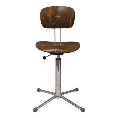 Tabouret SE 68 Egon Eiermann W-S Original-Modell, années 70
