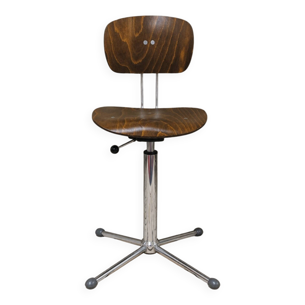 Tabouret SE 68 Egon Eiermann W-S Original-Modell, années 70
