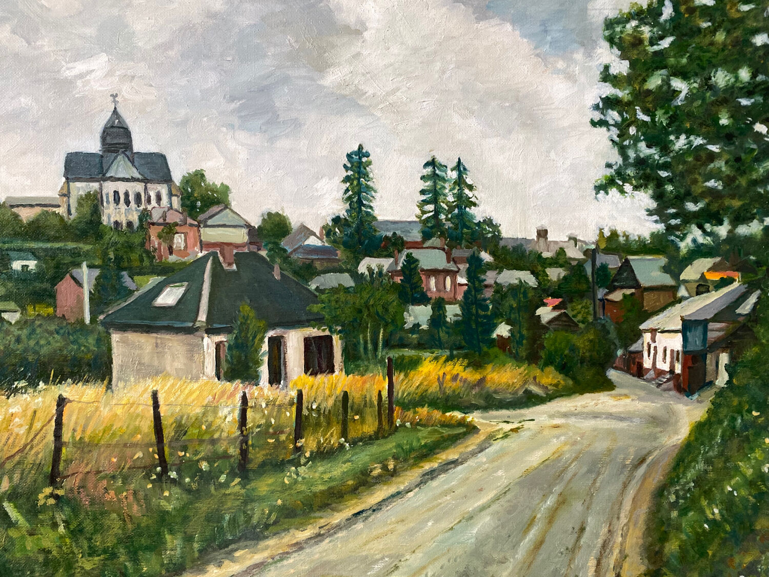 Village landscape