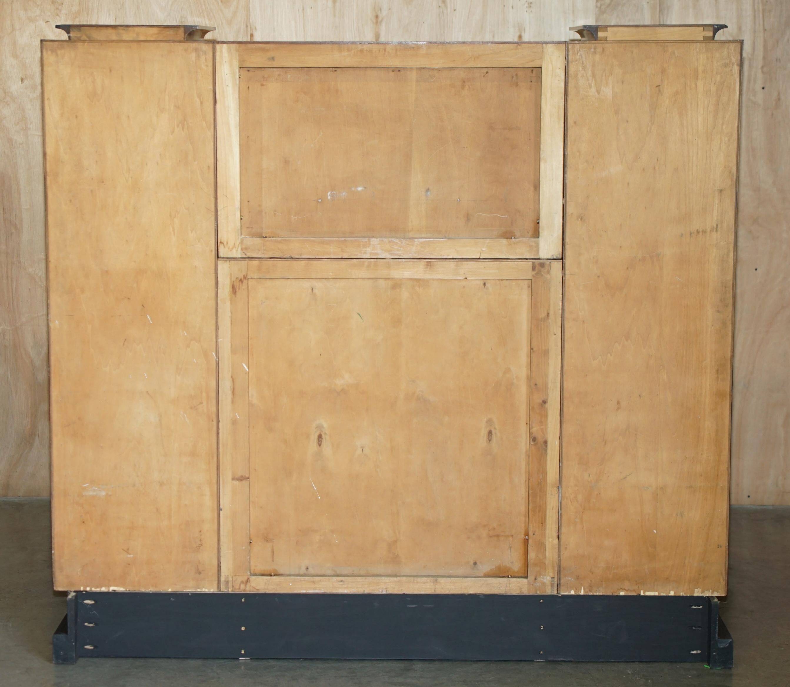 Art Deco Double Wardrobe Chest of Drawers 1920