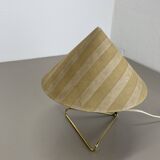 Brass table lamp "aal" by rupert nikoll, austria, 1950s