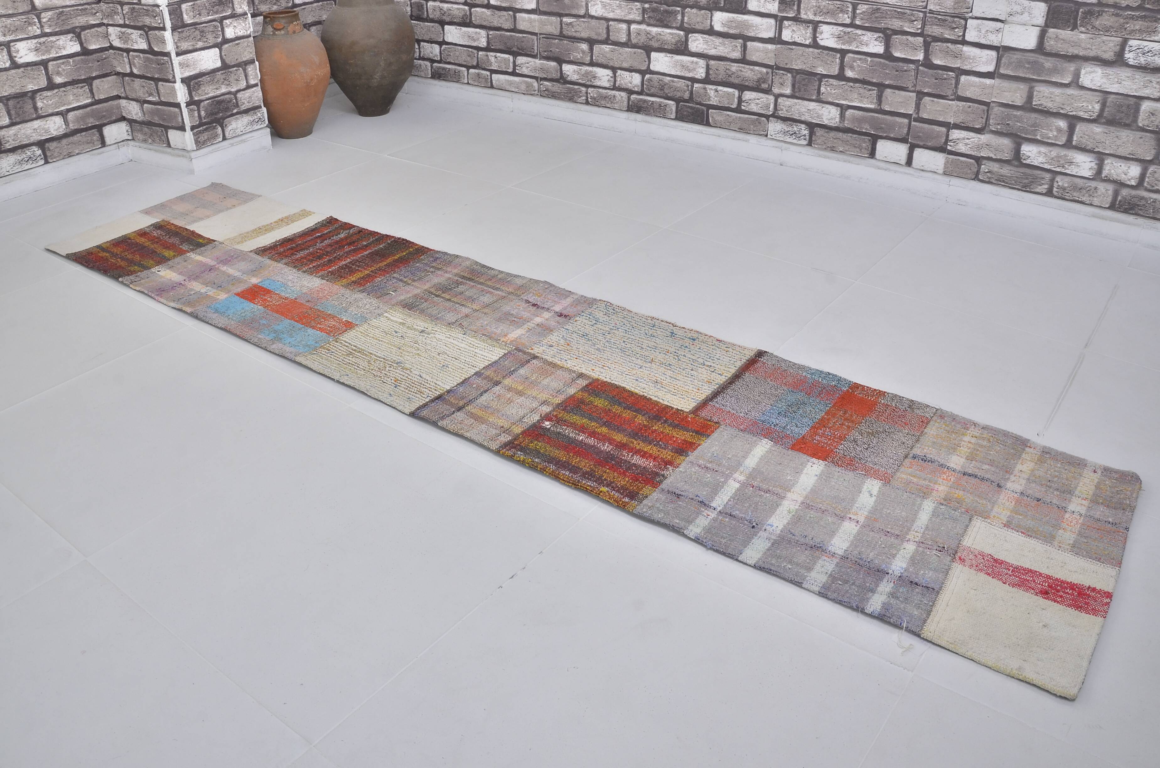 Oushak Colorful Kilim Runner Sku 3937