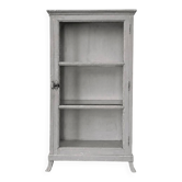 Vitrine ancienne en bois et verre