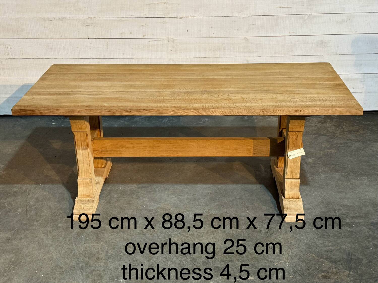 Monastery-style table