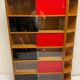 Shelf, glass-fronted bookcase