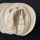 Lampe Arsene Galisson en pierre design vintage 1970