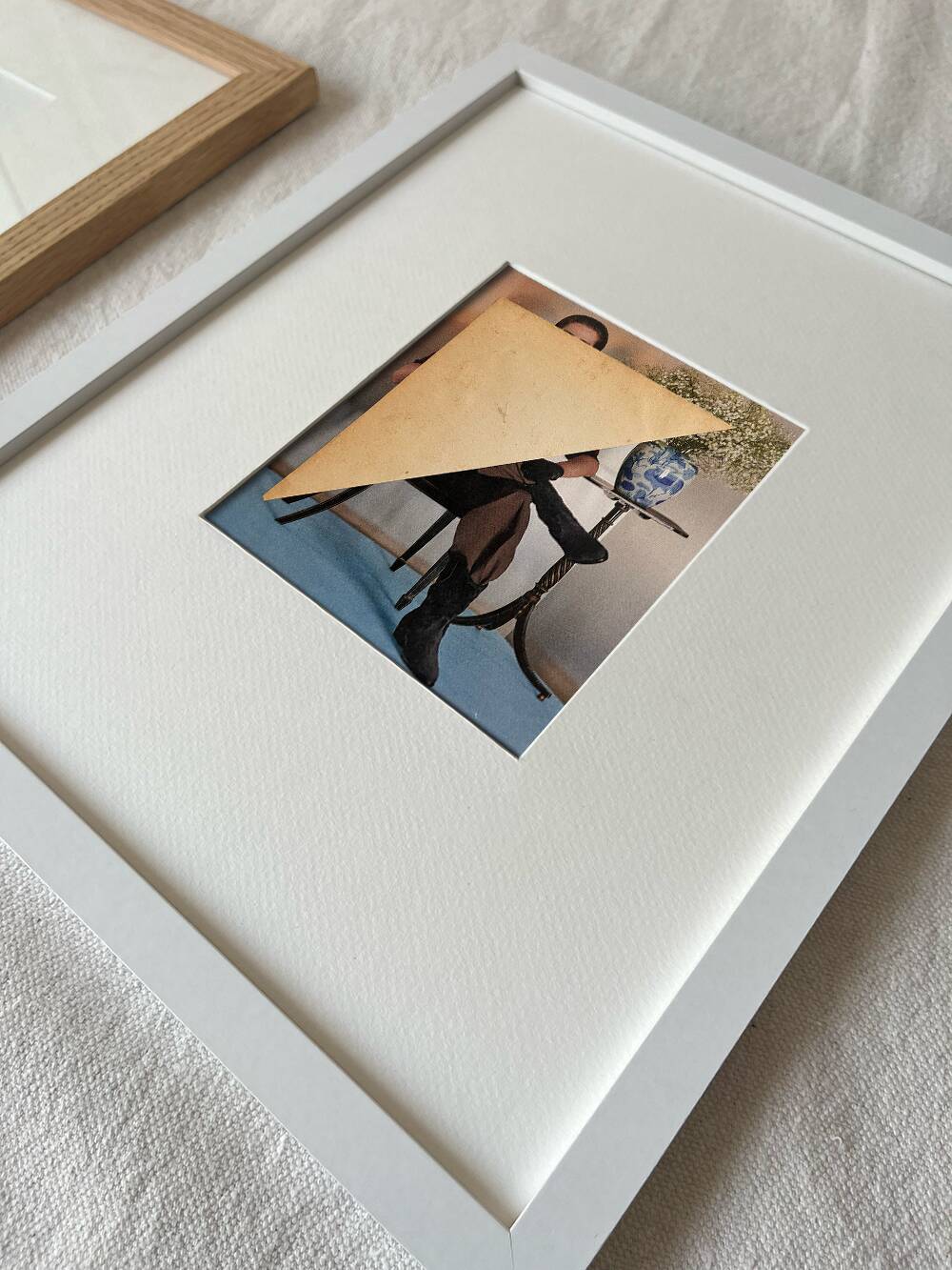 The Flower Pot - Original Collage